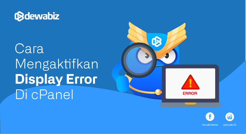 Cara Mengaktifkan Display Error di cPanel