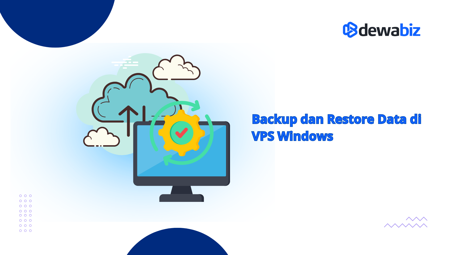 Backup dan Restore Data di VPS Windows