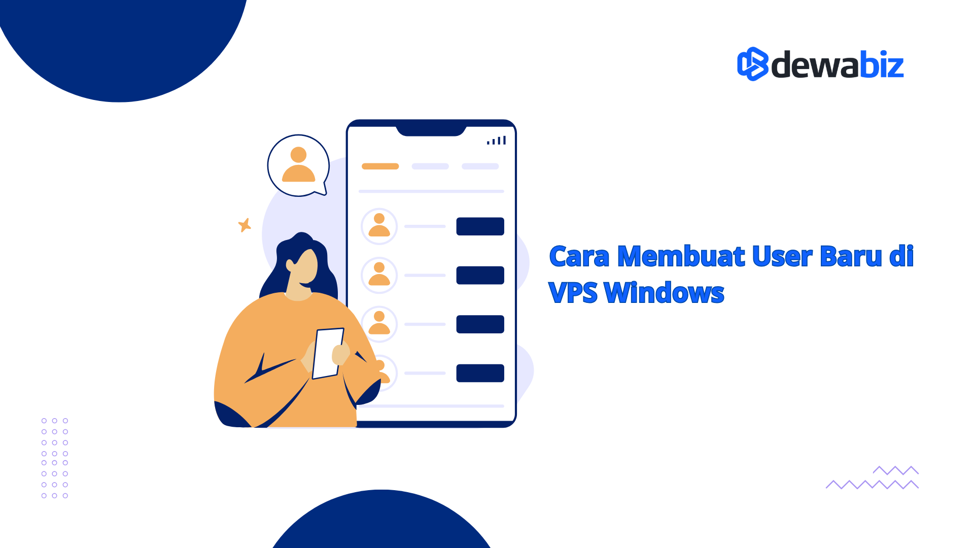Cara Membuat User Baru di VPS Windows