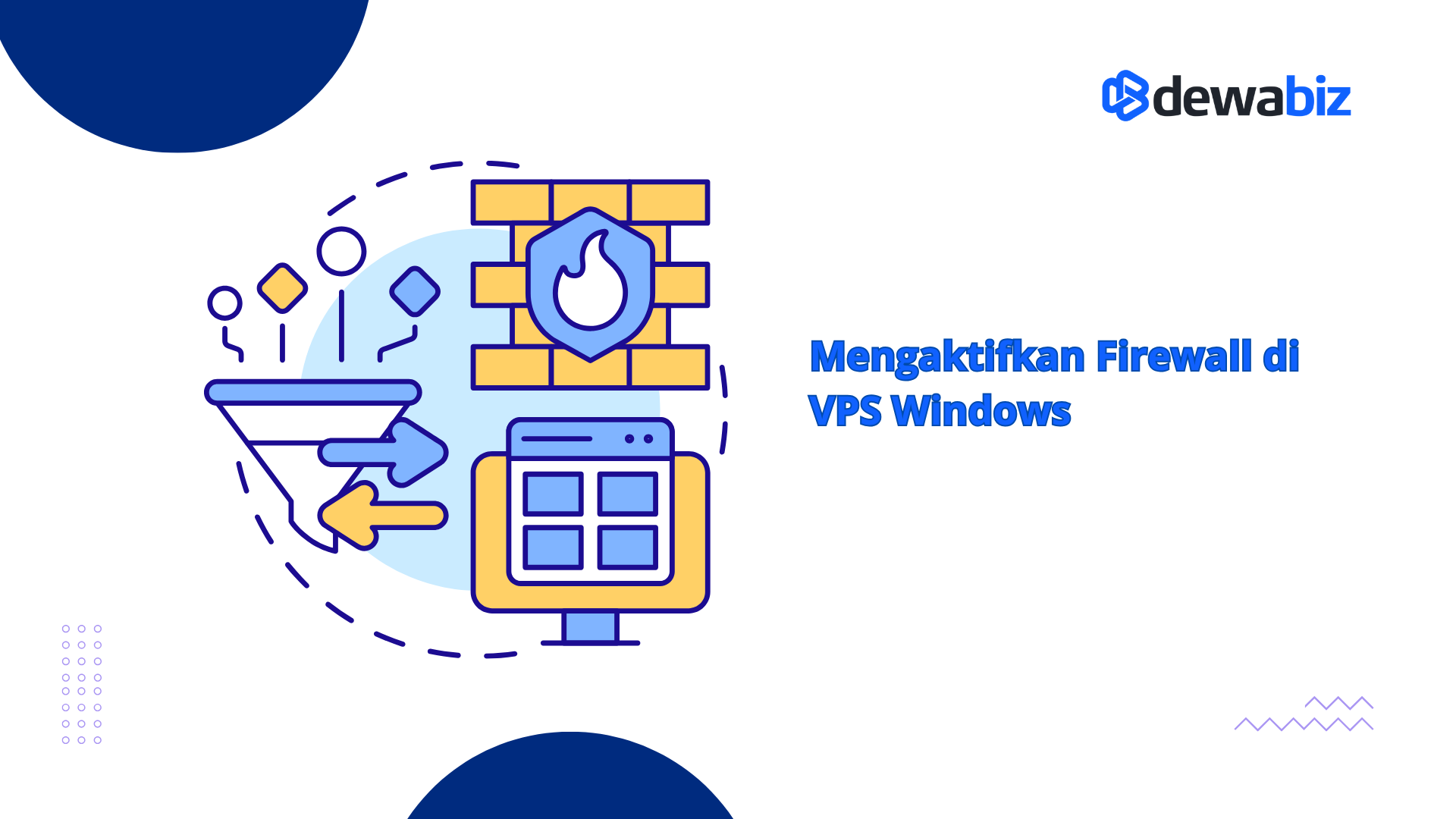 Mengaktifkan Firewall di VPS Windows