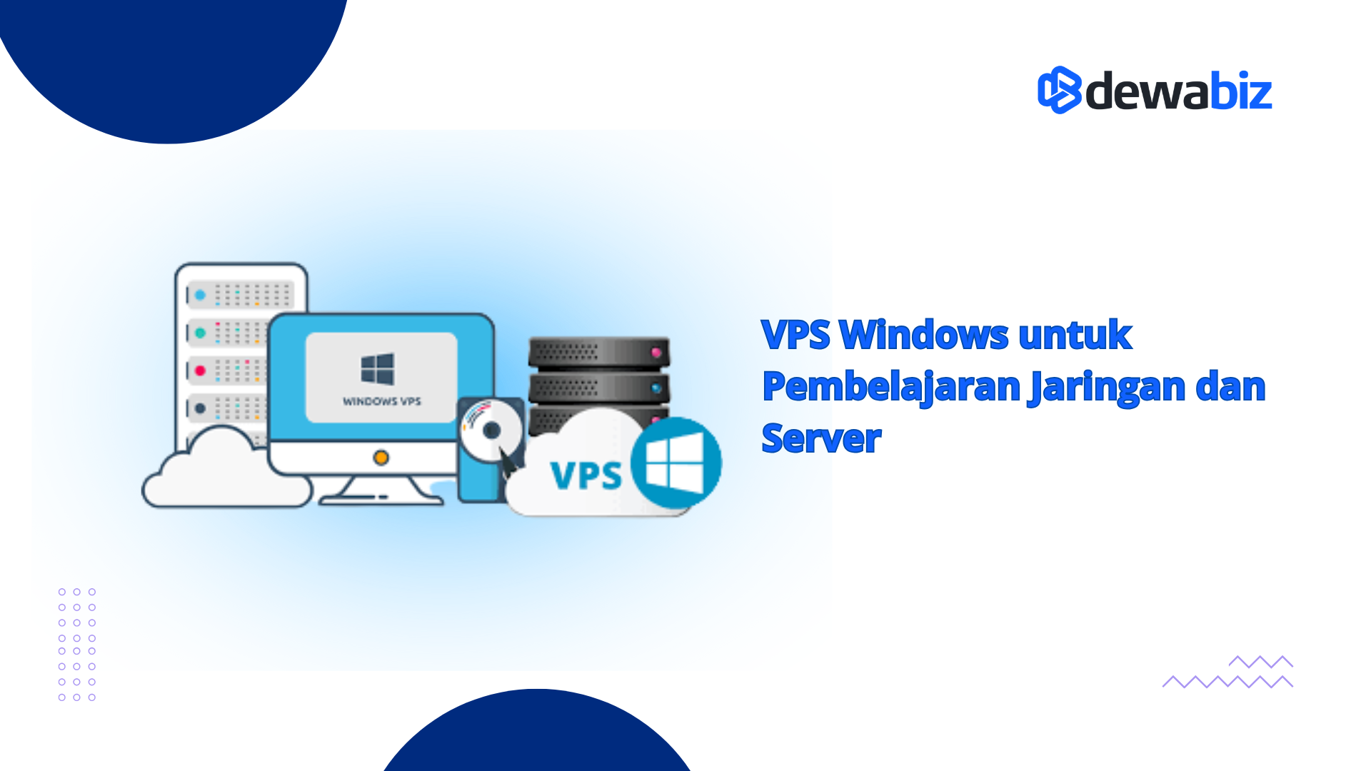 VPS Windows untuk Pembelajaran Jaringan dan Server