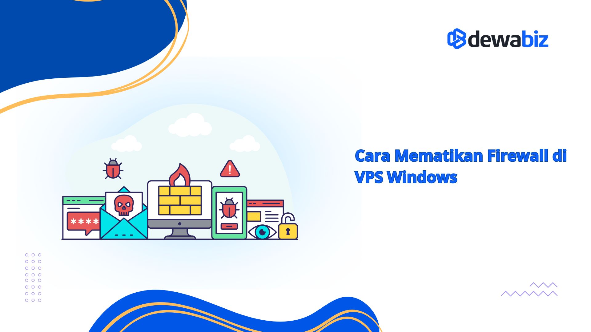 Cara Mematikan Firewall di VPS Windows