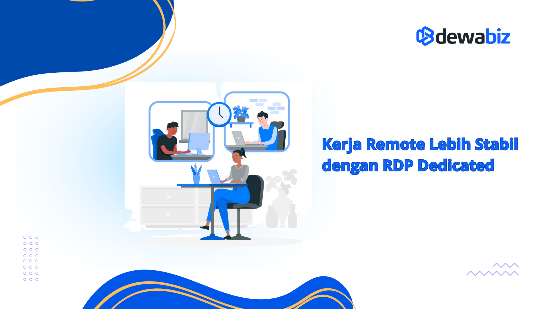Kerja Remote Lebih Stabil dengan RDP Dedicated