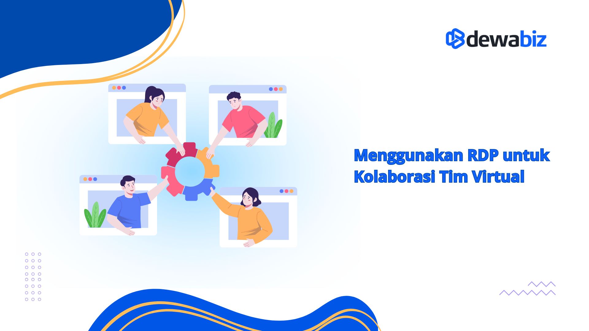 Menggunakan RDP untuk Kolaborasi Tim Virtual