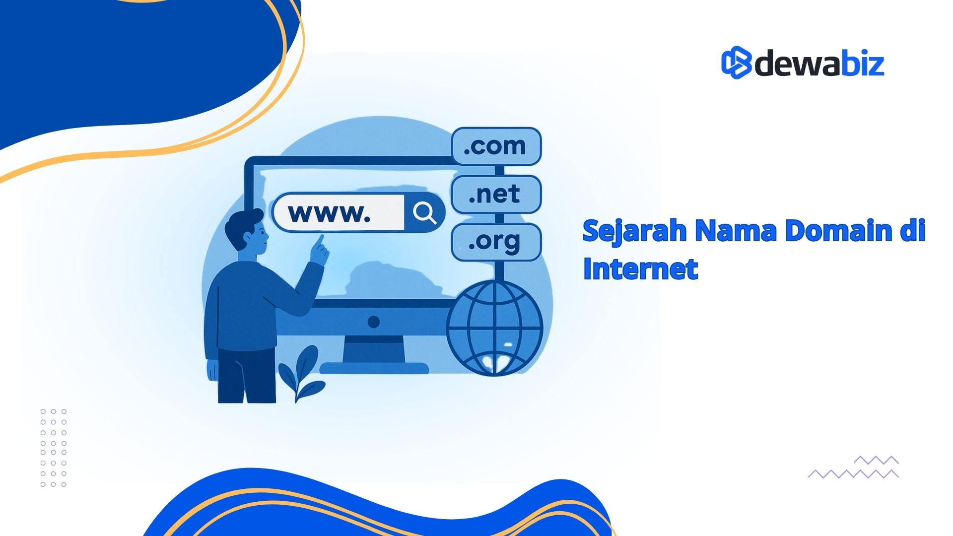 Sejarah Nama Domain di Internet