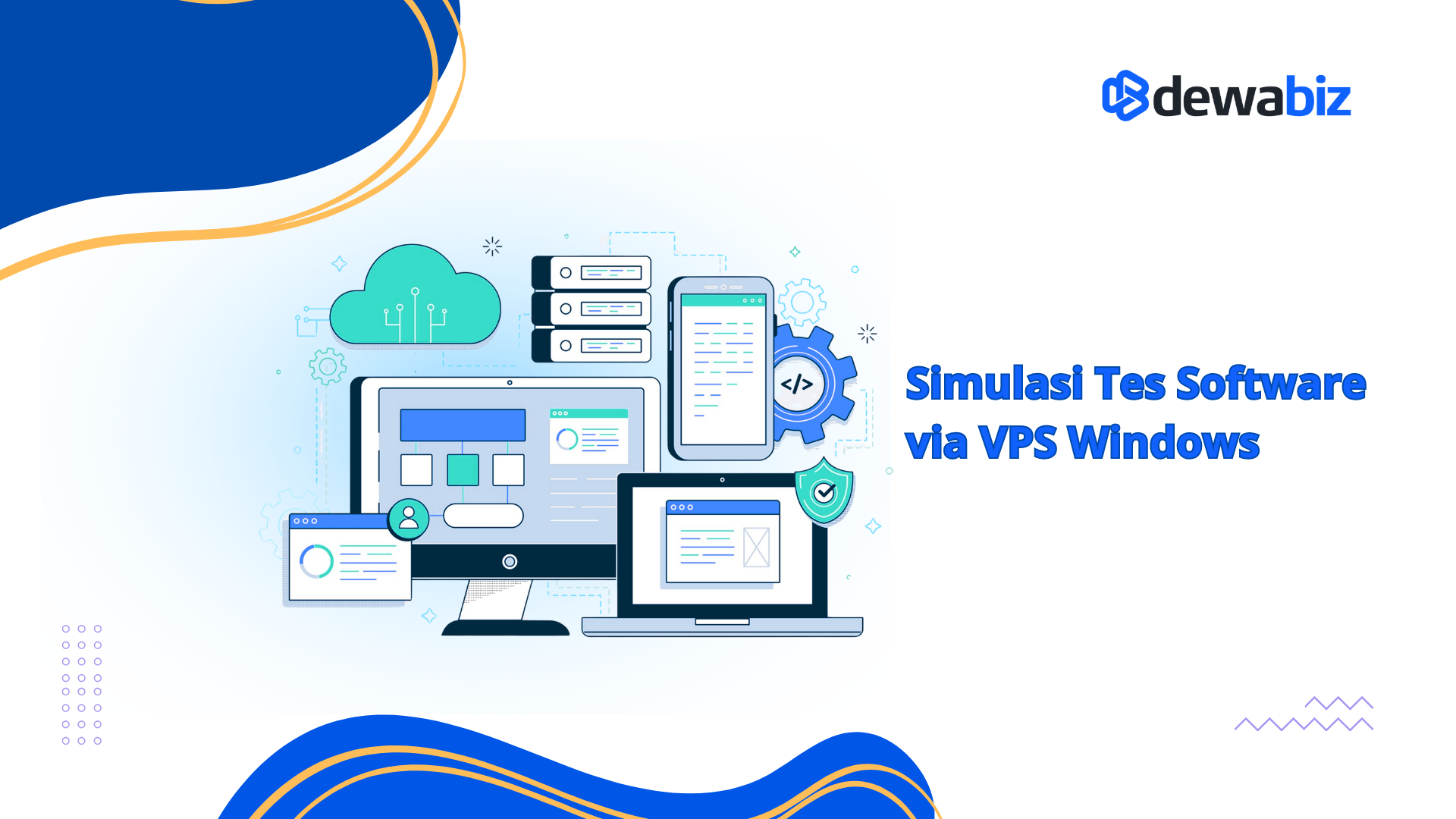 Simulasi Tes Software via VPS Windows