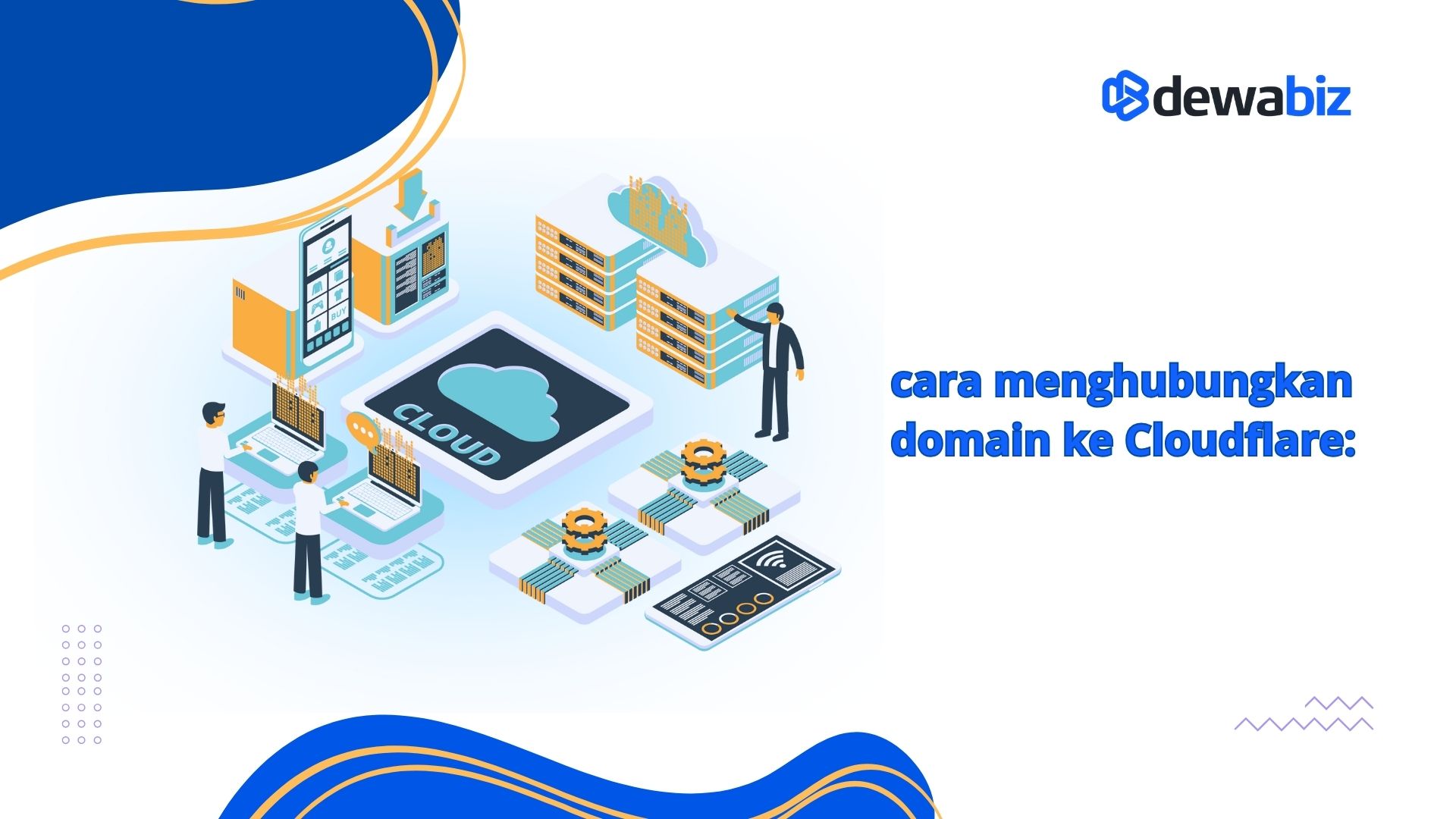 Cara Menghubungkan Domain ke Cloudflare