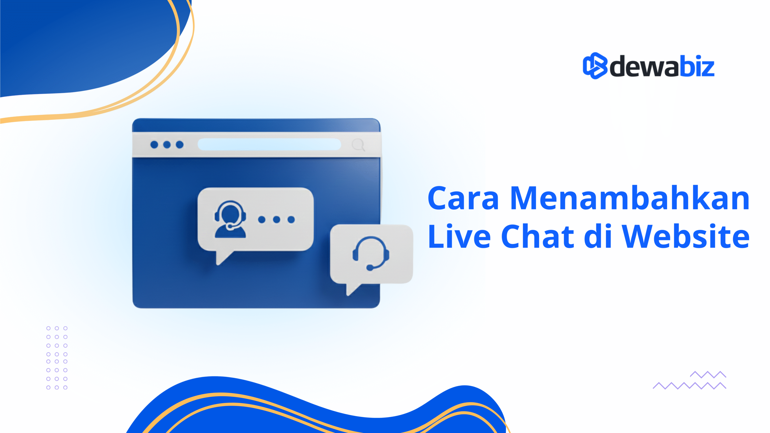 Cara Menambahkan Live Chat di Website