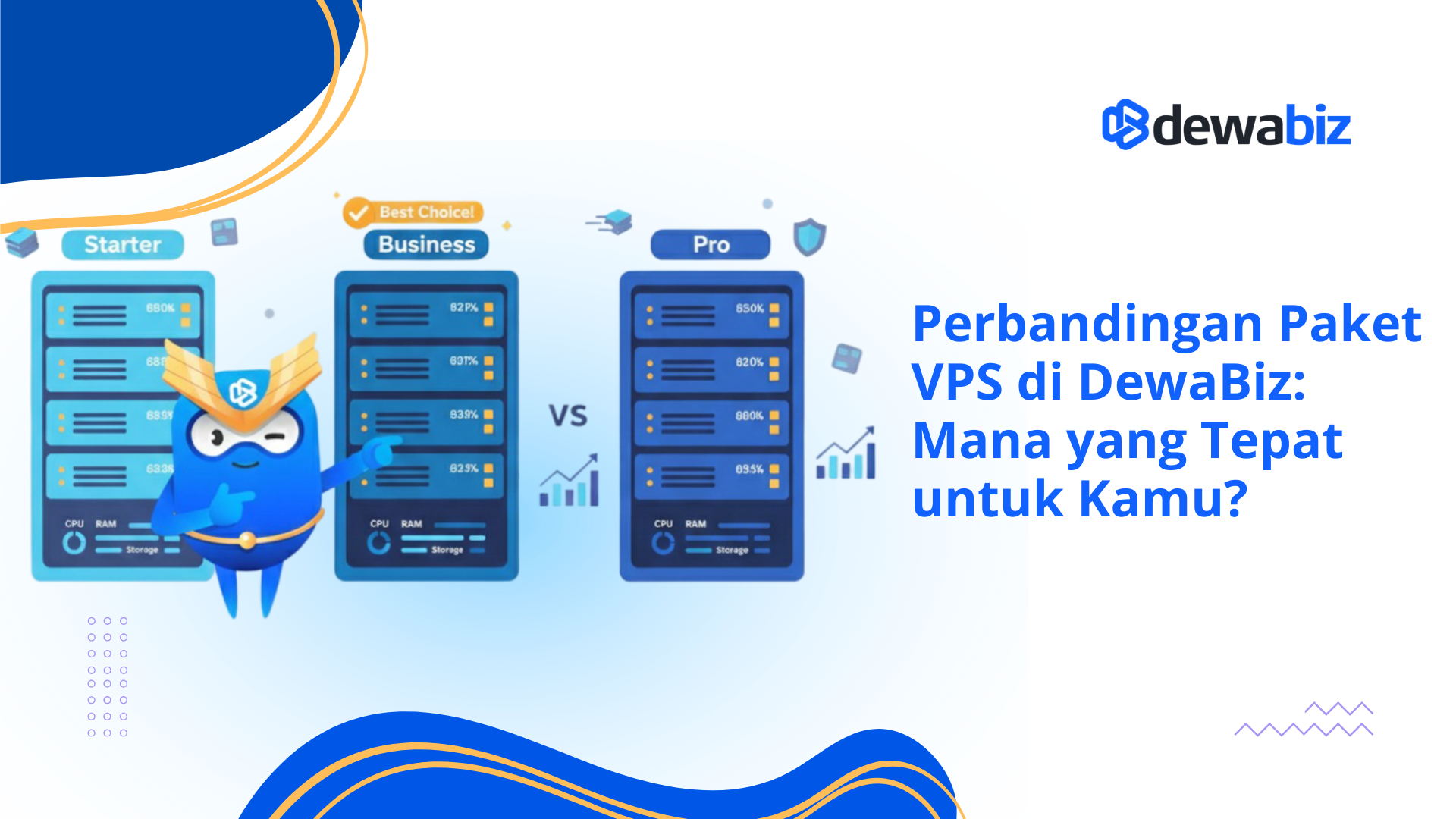 Perbandingan Paket VPS di DewaBiz: Mana yang Tepat untuk Kamu?