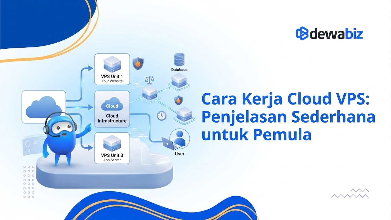 Cara Kerja Cloud VPS: Penjelasan Sederhana untuk Pemula