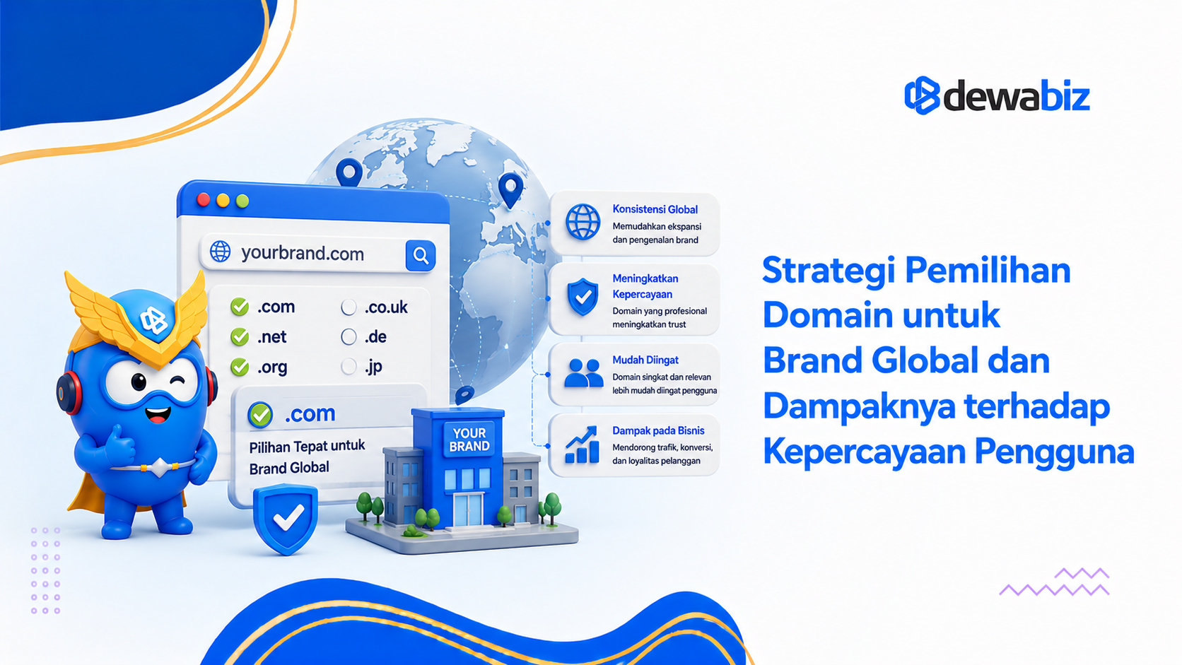 Strategi Pemilihan Domain untuk Brand Global dan Dampaknya terhadap Kepercayaan Pengguna