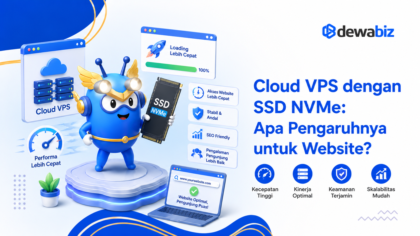 Cloud VPS dengan SSD NVMe: Apa Pengaruhnya untuk Website?