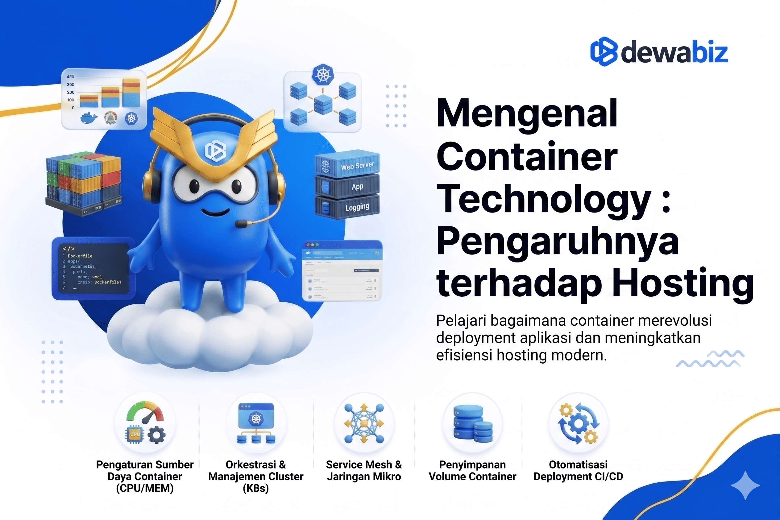 Mengenal Container Technology : Pengaruhnya terhadap Hosting