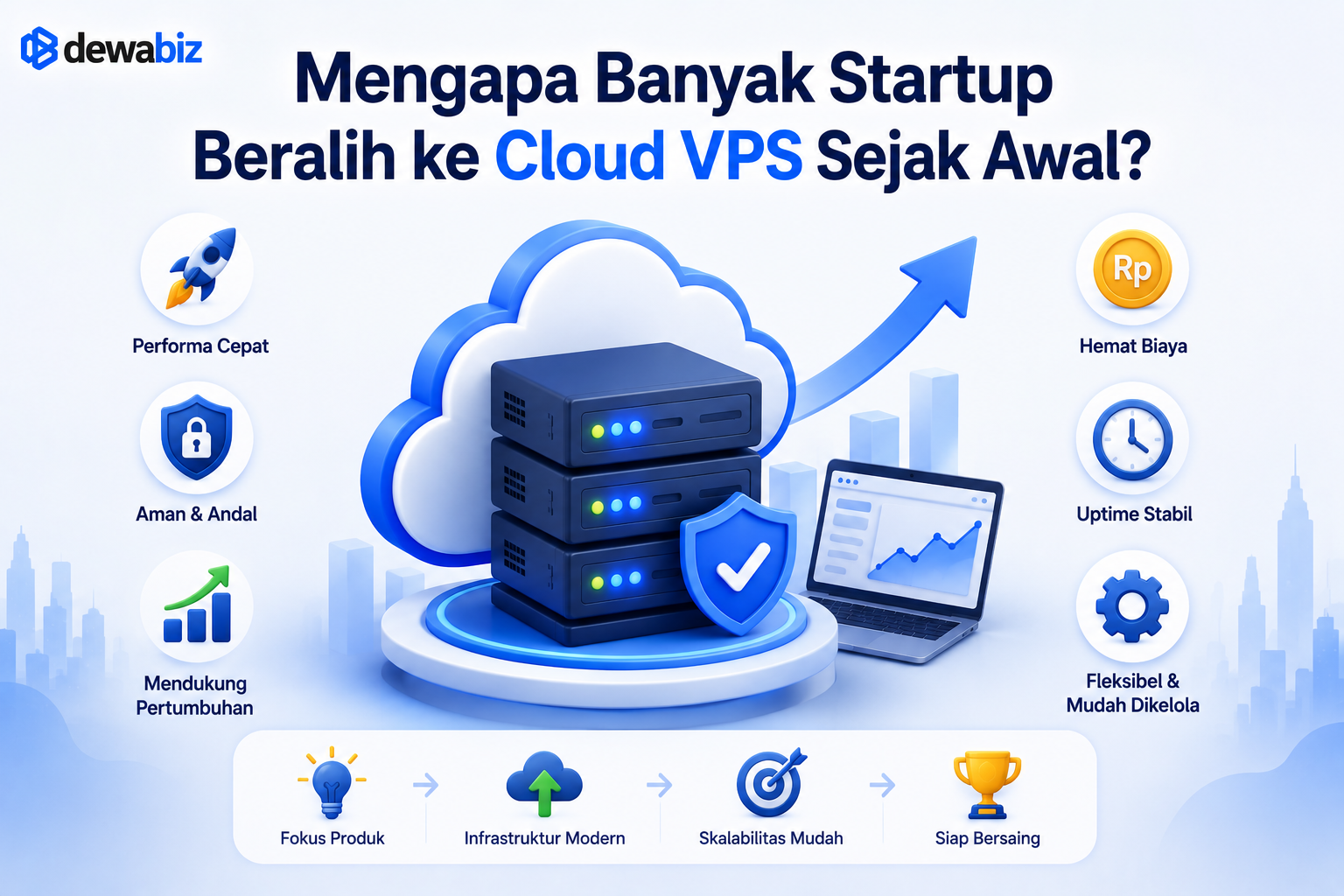 Mengapa Banyak Startup Beralih ke Cloud VPS Sejak Awal?