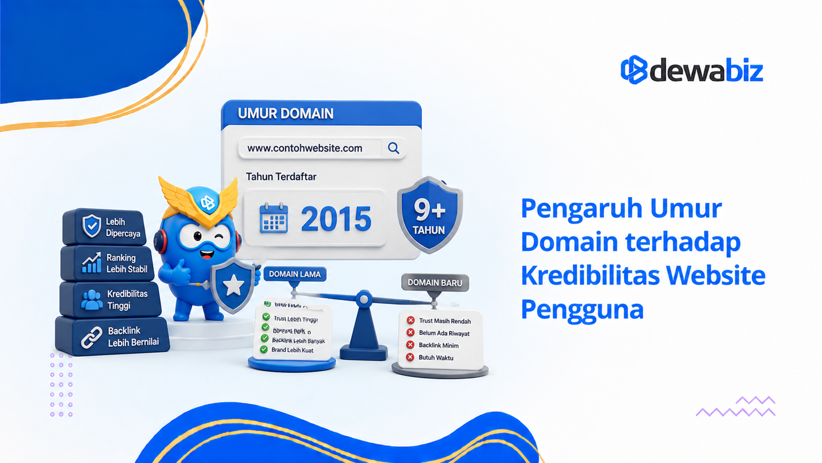 Pengaruh Umur Domain terhadap Kredibilitas Website Pengguna