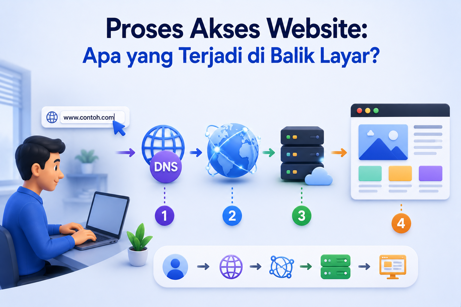 Proses Akses Website: Apa yang Terjadi di Balik Layar?