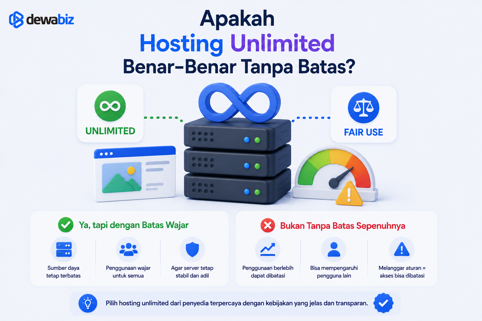 Apakah Hosting Unlimited Benar-Benar Tanpa Batas?