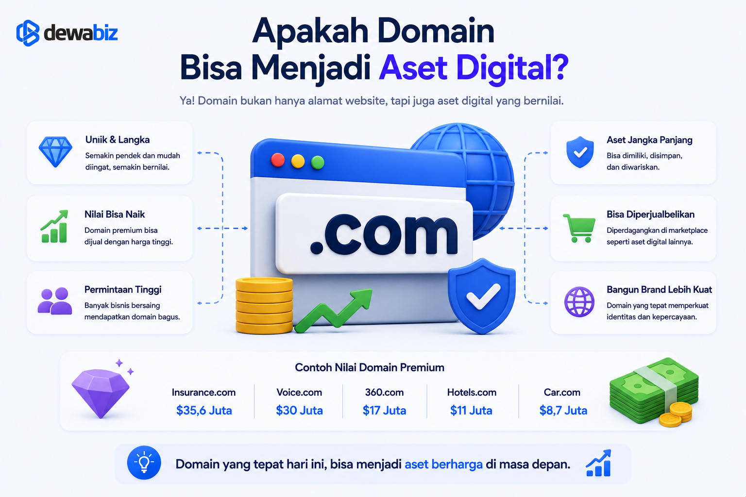 Apakah Domain Bisa Menjadi Aset Digital?