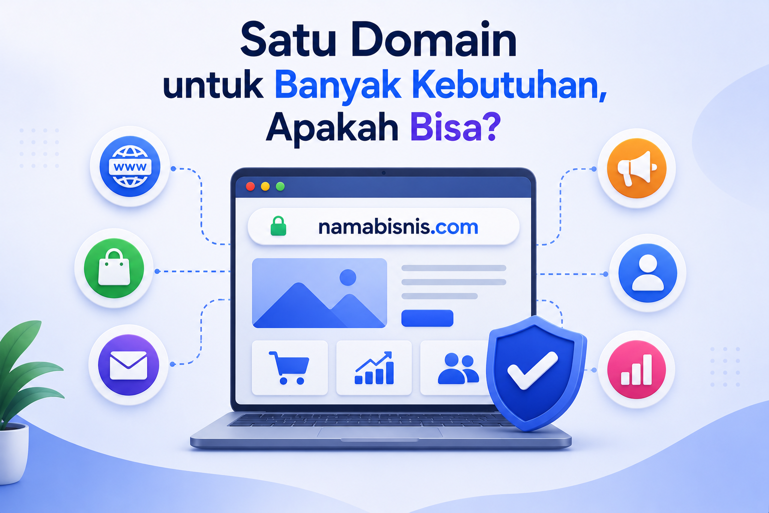 Satu Domain untuk Banyak Kebutuhan, Apakah Bisa?