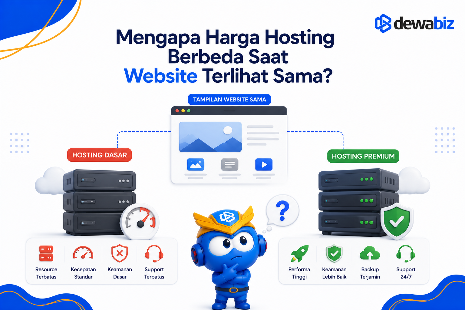 Mengapa Harga Hosting Berbeda Saat Website Terlihat Sama?