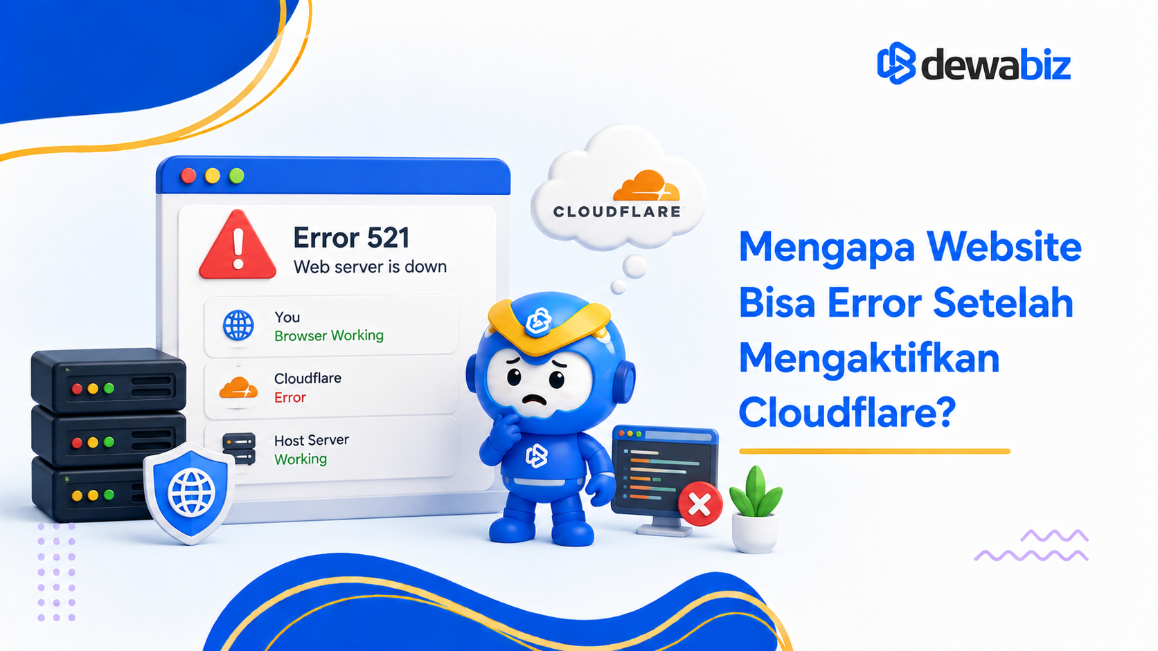 Mengapa Website Bisa Error Setelah Mengaktifkan Cloudflare?