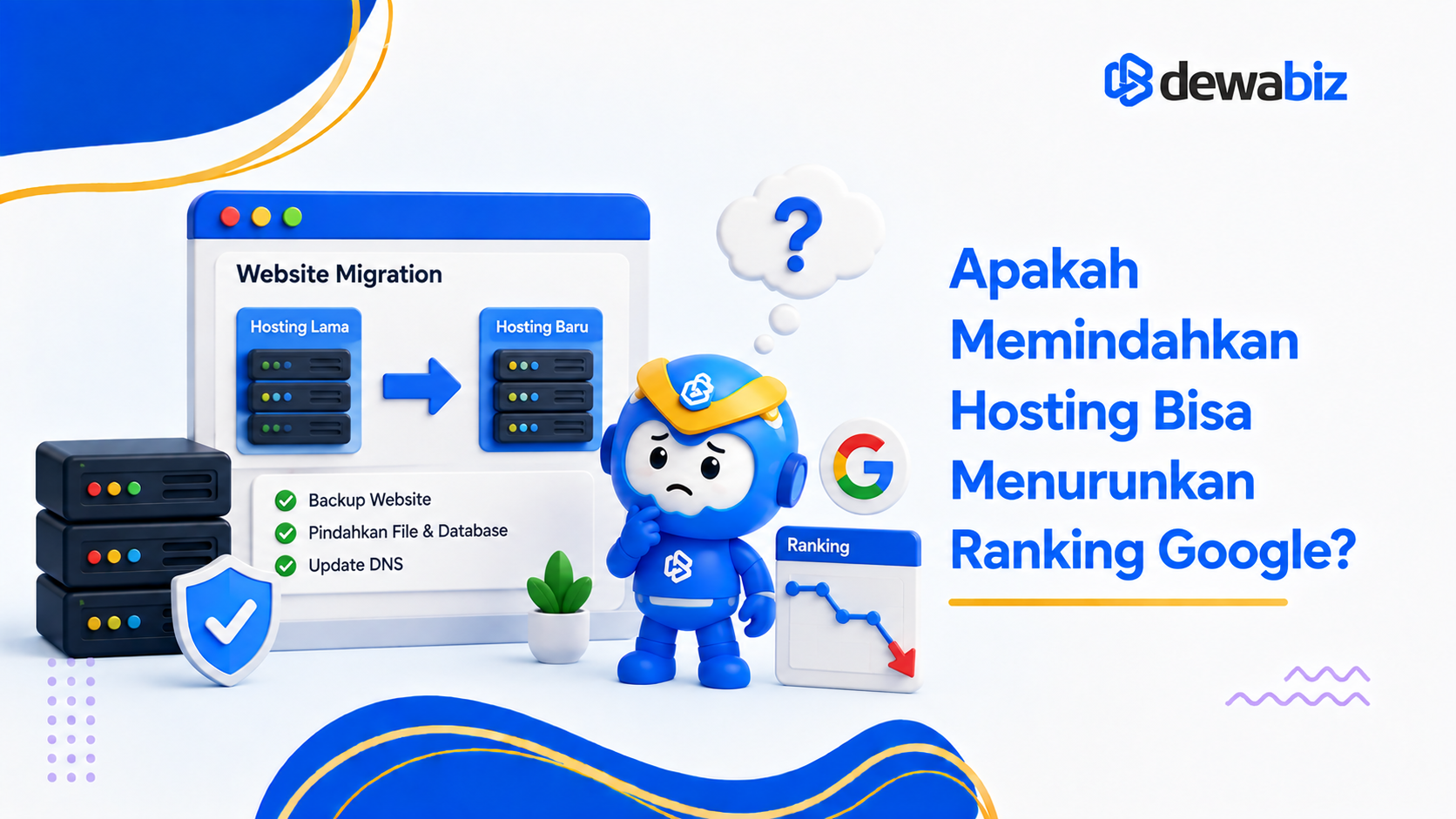 Apakah Memindahkan Hosting Bisa Menurunkan Ranking Google?