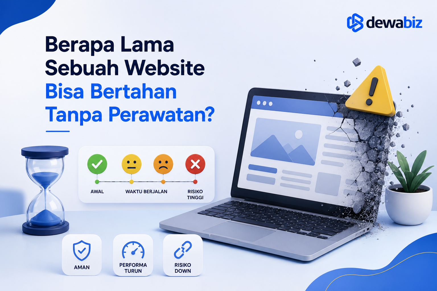 Berapa Lama Sebuah Website Bisa Bertahan Tanpa Perawatan?