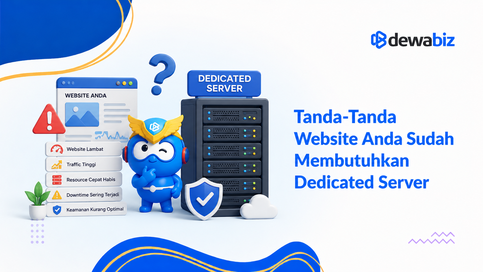 Tanda-Tanda Website Anda Sudah Membutuhkan Dedicated Server