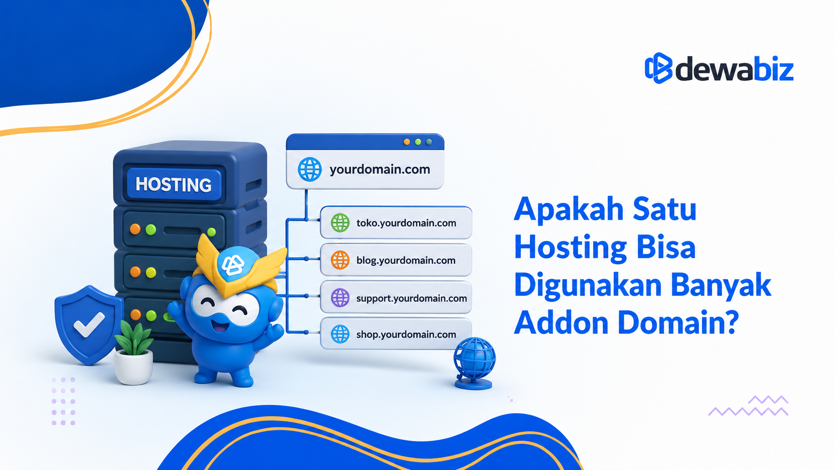 Apakah Satu Hosting Bisa Digunakan Banyak Addon Domain?