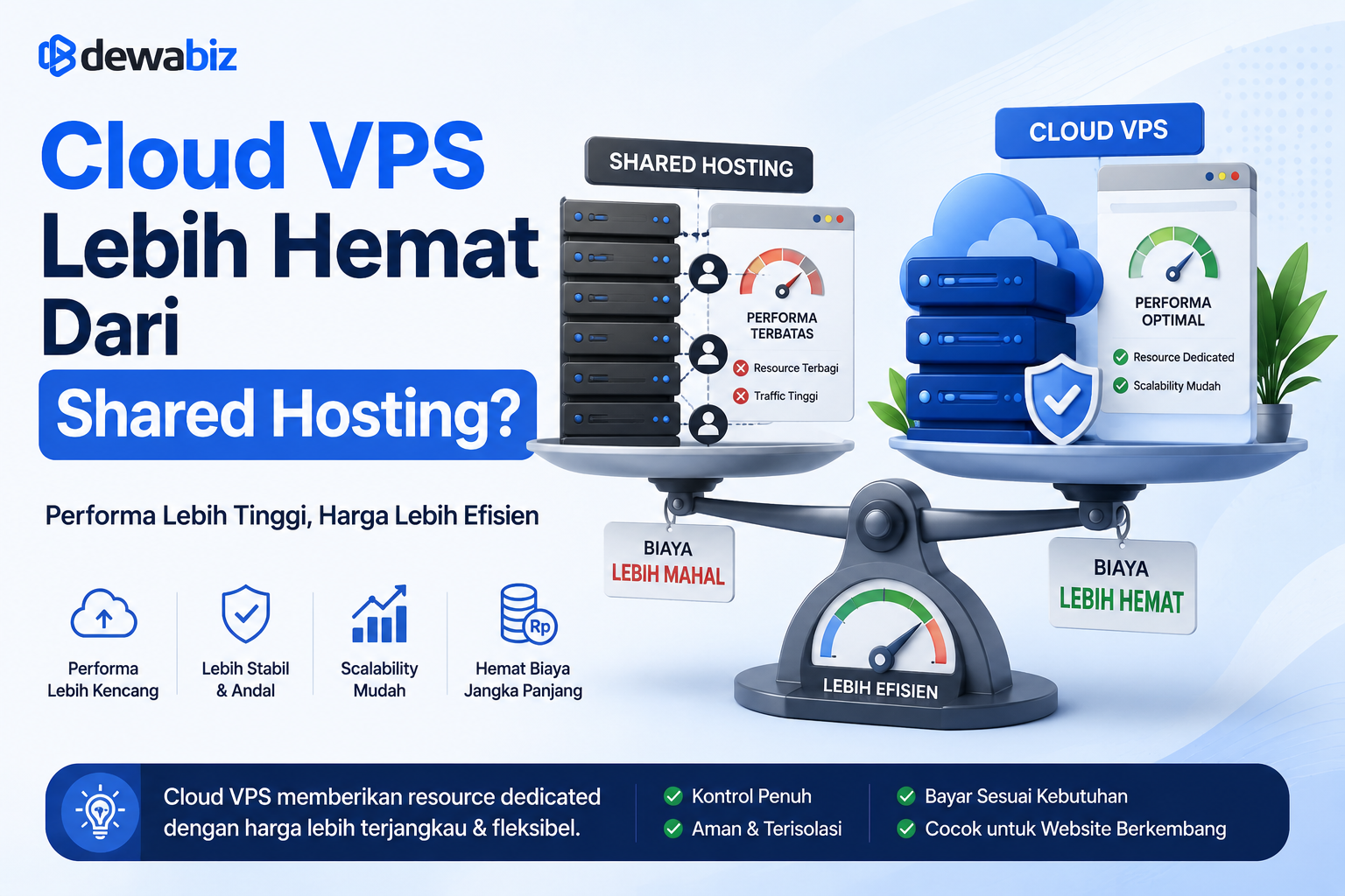Cloud VPS Lebih Hemat Dari Shared Hosting?