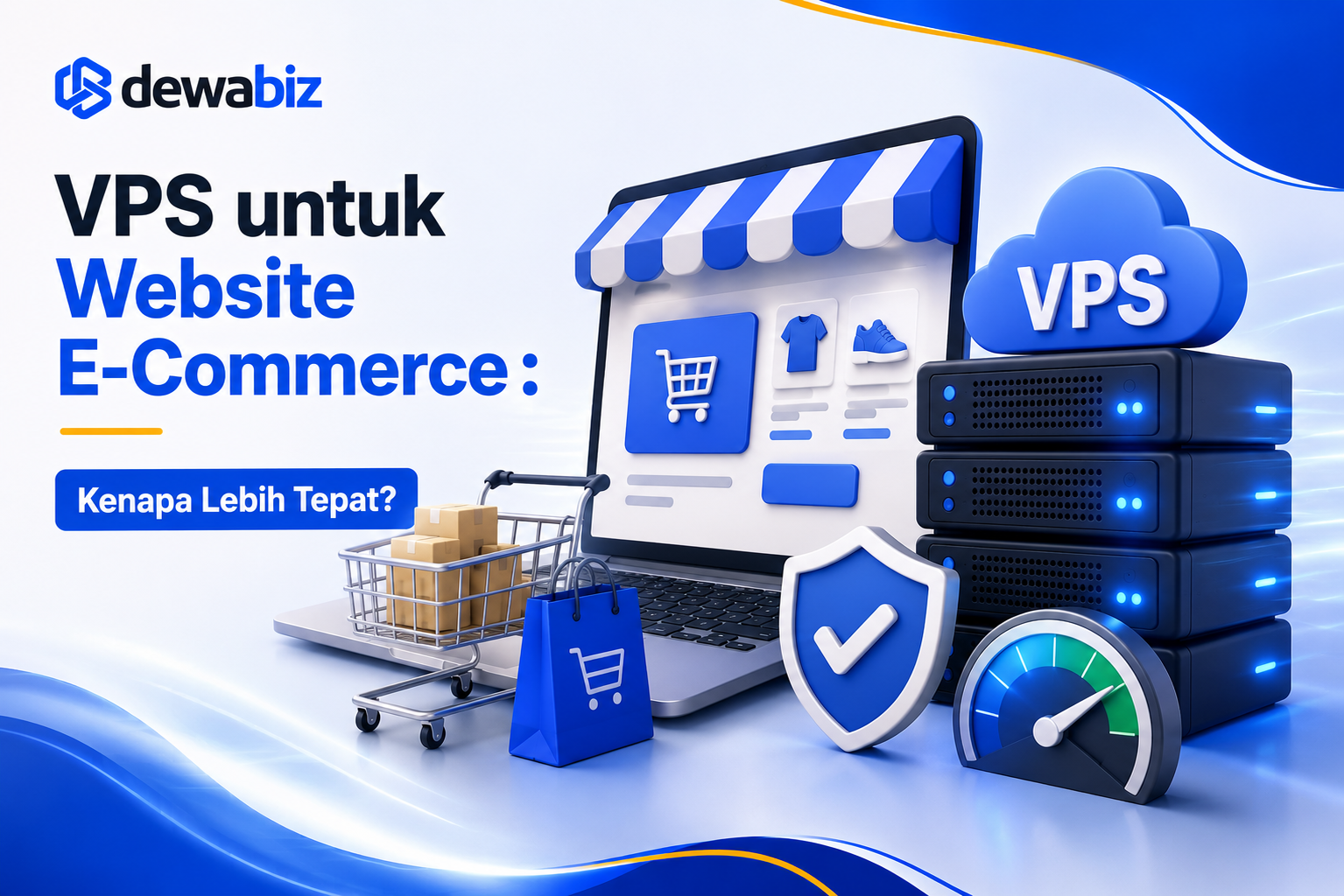 VPS untuk Website E-Commerce : Kenapa Lebih Tepat?