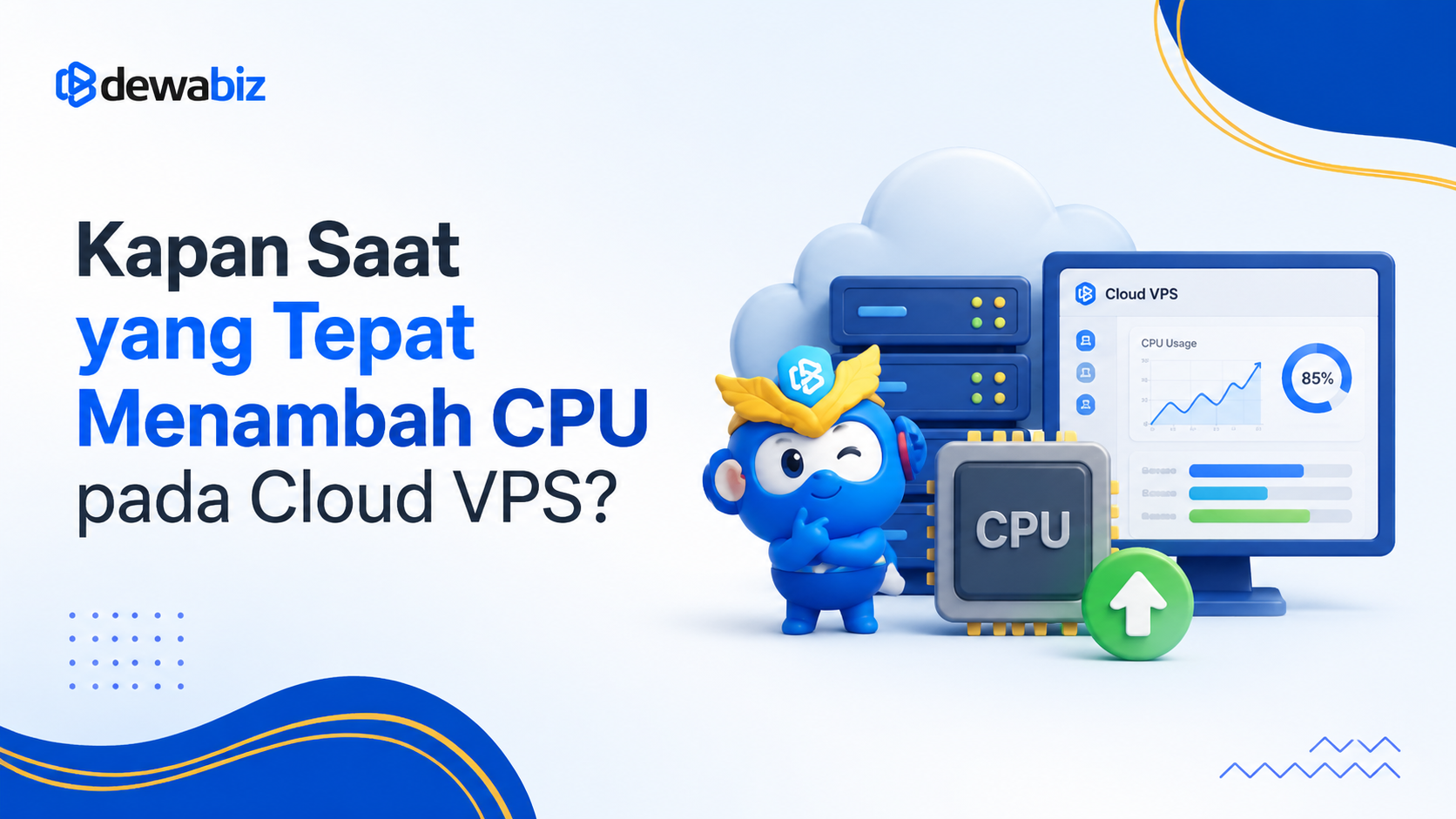Kapan Saat yang Tepat Menambah CPU pada Cloud VPS?