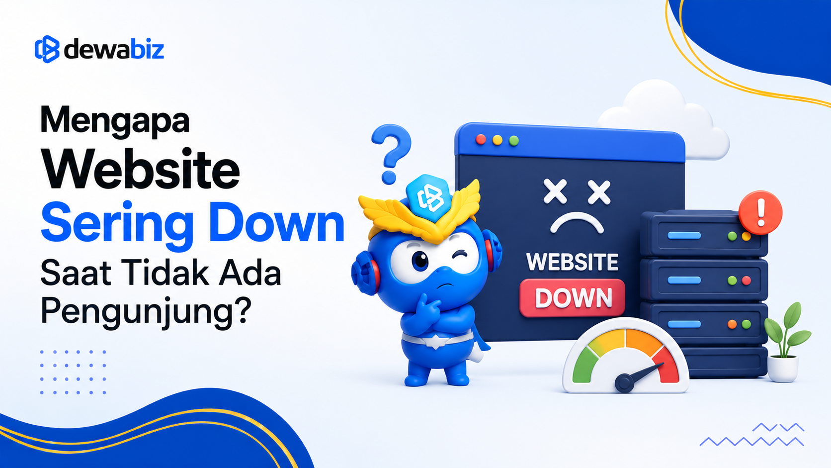 Mengapa Website Sering Down Saat Tidak Ada Pengunjung?