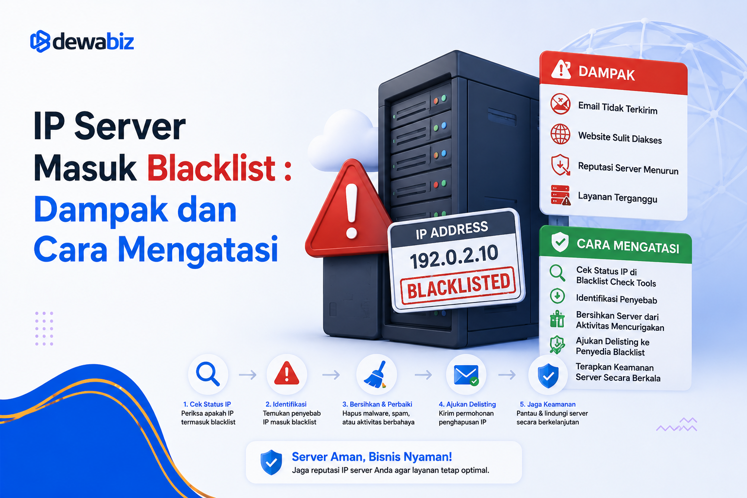 IP Server Masuk Blacklist : Dampak dan Cara Mengatasi