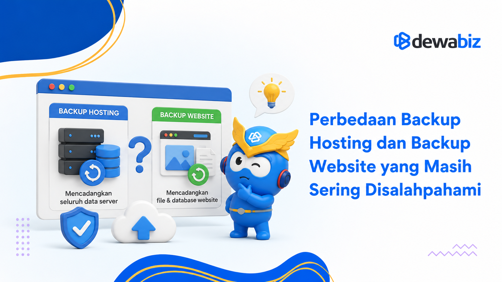 Perbedaan Backup Hosting dan Backup Website yang Masih Sering Disalahpahami