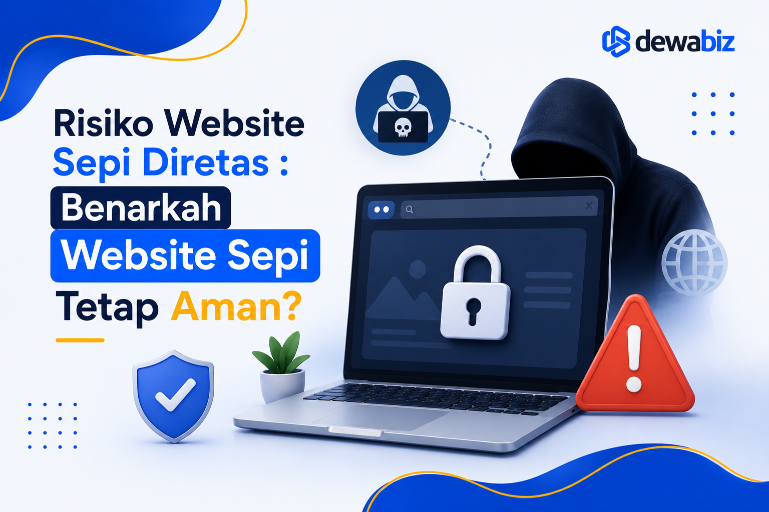Risiko Website Sepi Diretas : Benarkah Website Sepi Tetap Aman?