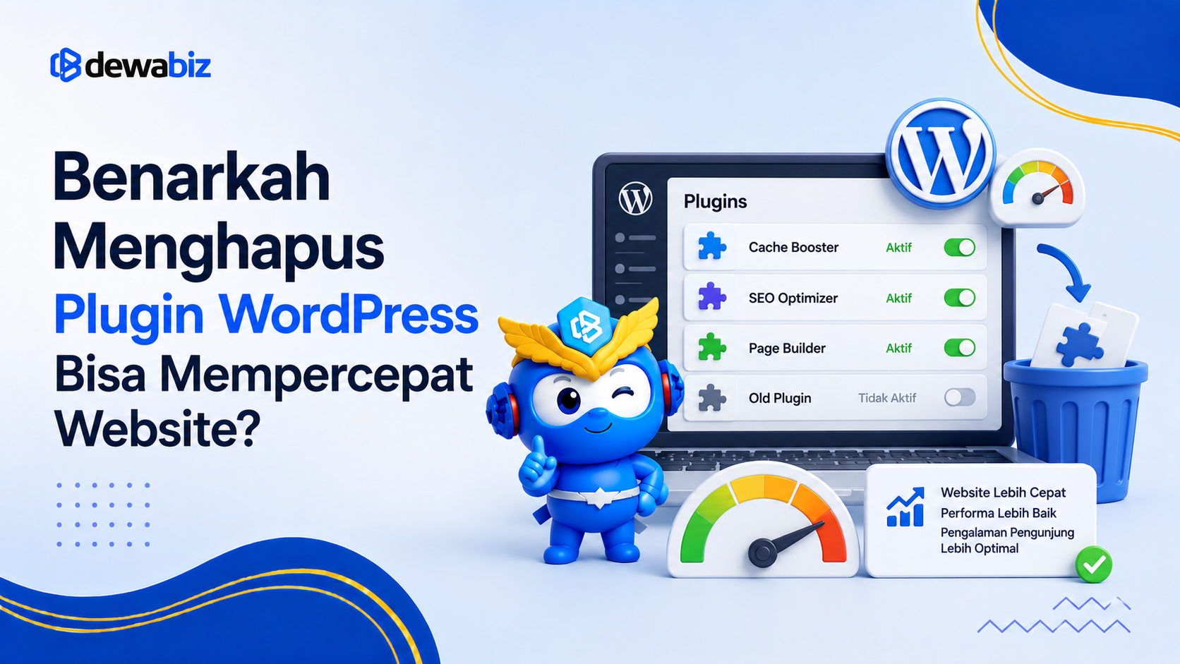 Benarkah Menghapus Plugin WordPress Bisa Mempercepat Website?