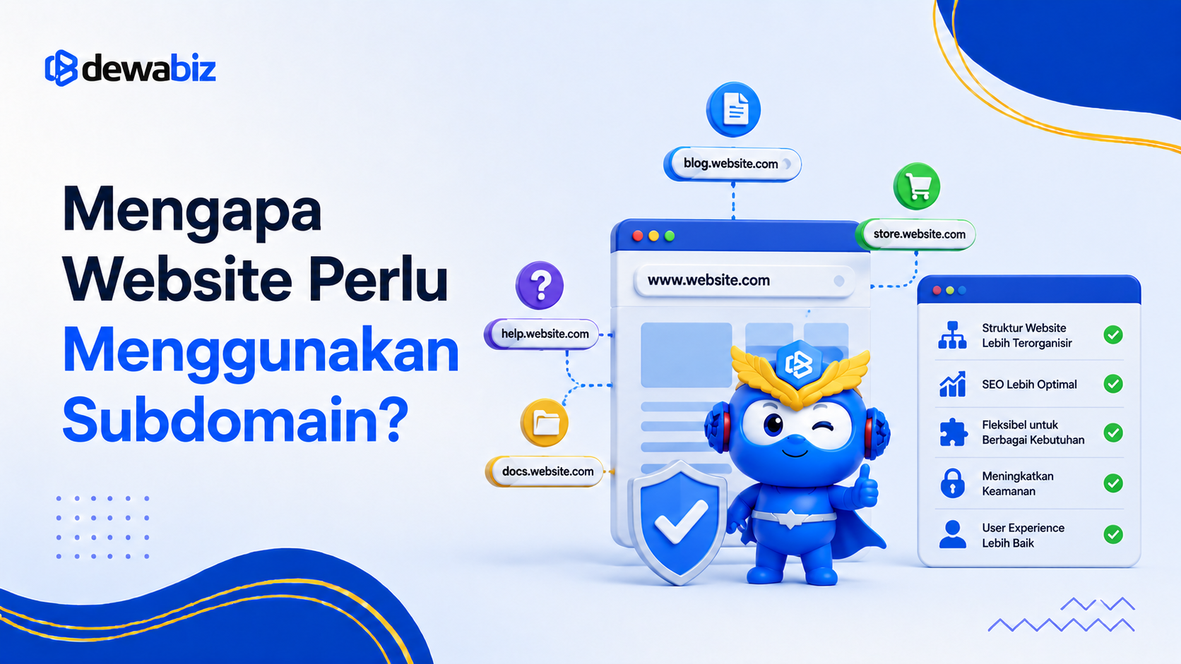 Mengapa Website Perlu Menggunakan Subdomain?