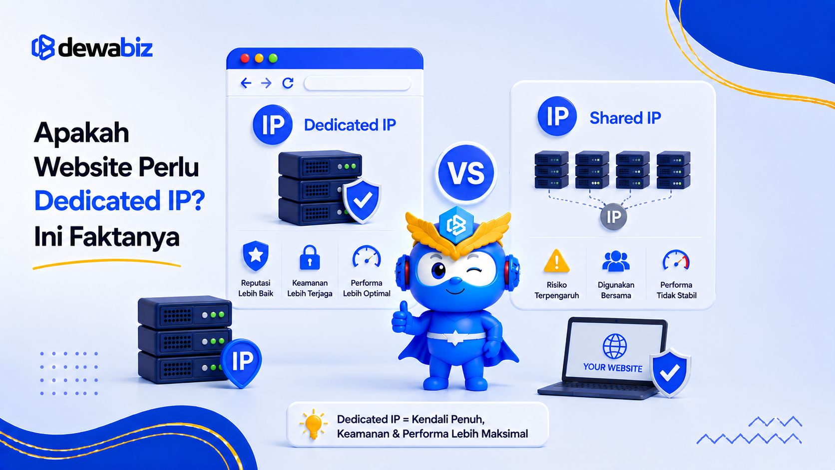 Apakah Website Perlu Dedicated IP? Ini Faktanya