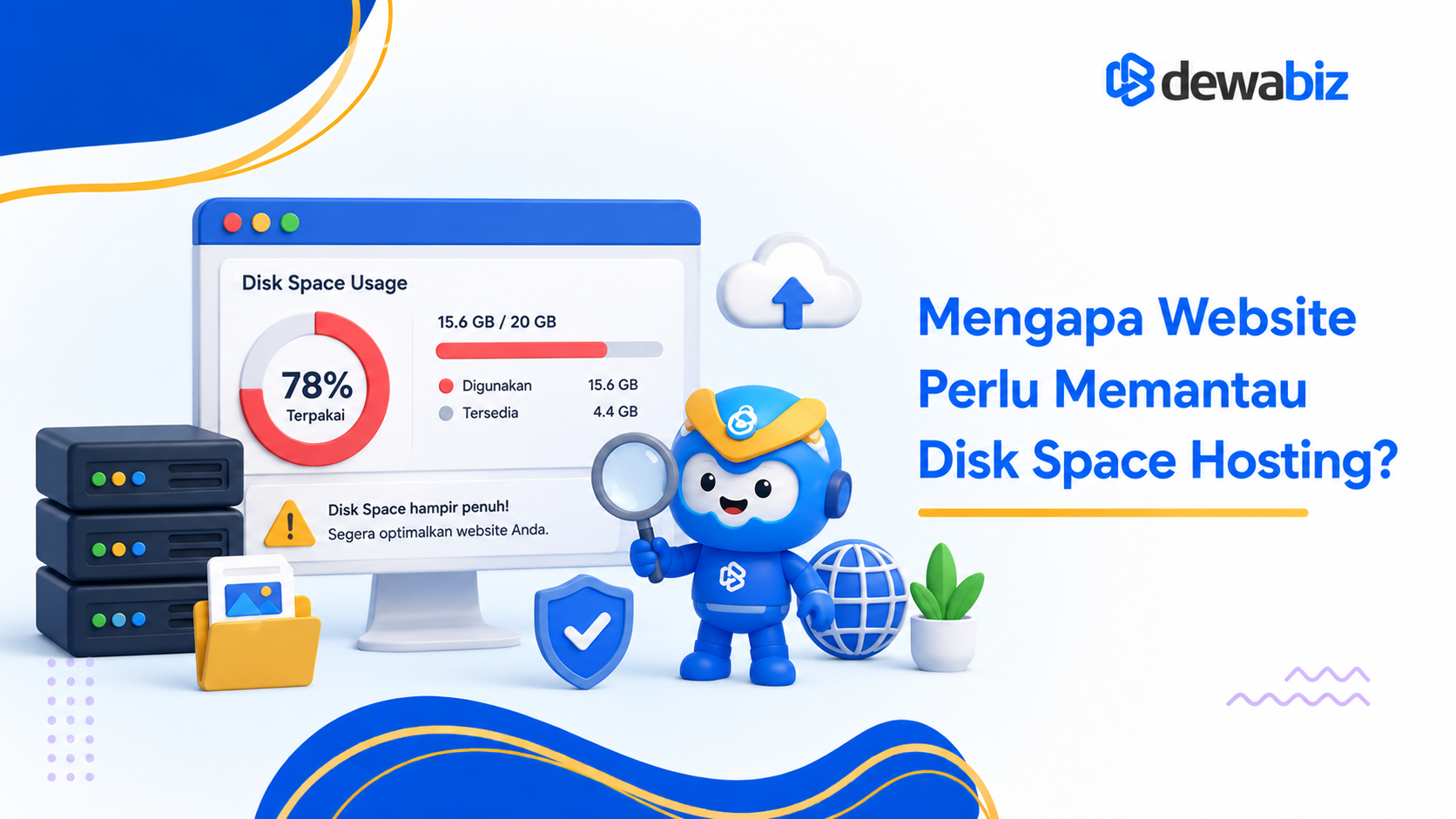 Mengapa Website Perlu Memantau Disk Space Hosting?