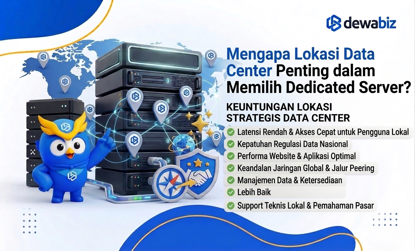 Mengapa Lokasi Data Center Penting dalam Memilih Dedicated Server?