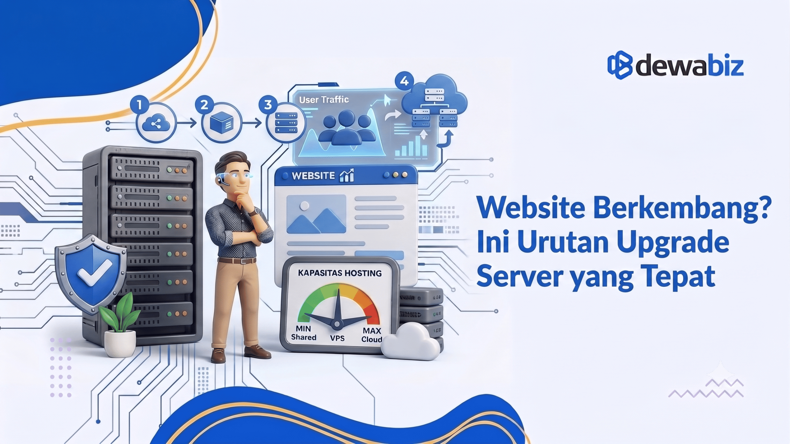 Website Berkembang? Ini Urutan Upgrade Server yang Tepat