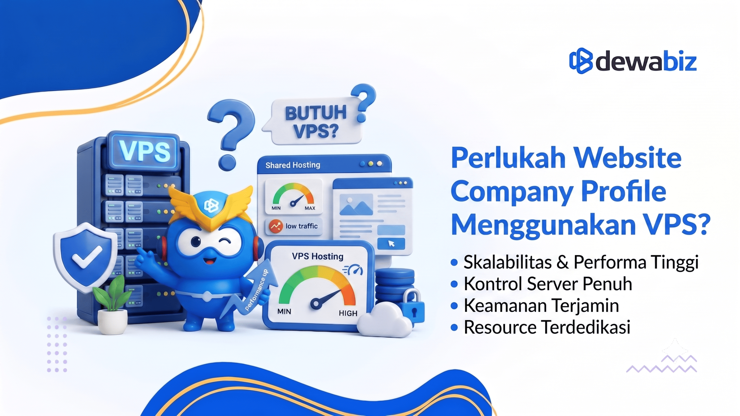 Perlukah Website Company Profile Menggunakan VPS?