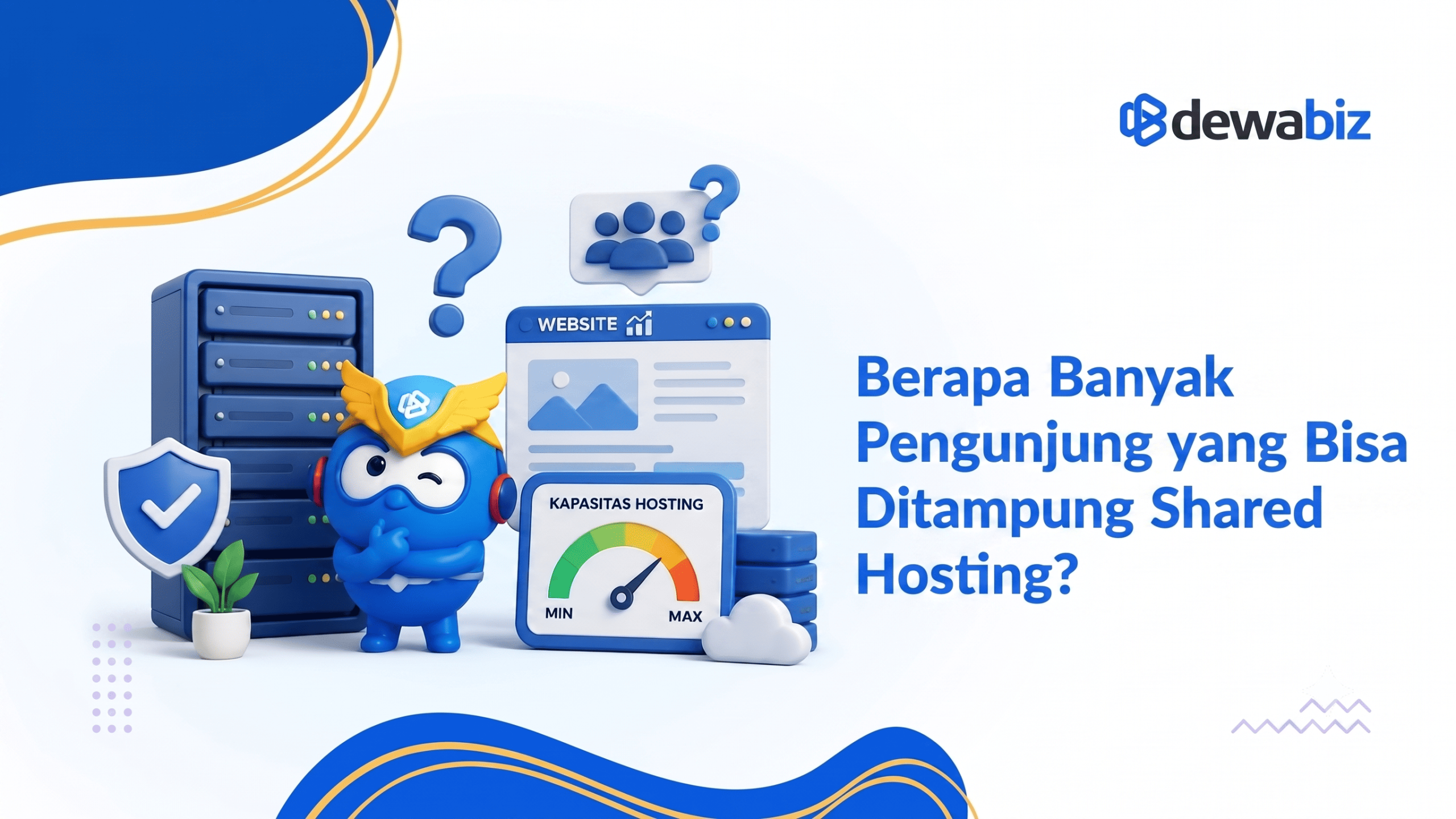 Berapa Banyak Pengunjung yang Bisa Ditampung Shared Hosting?