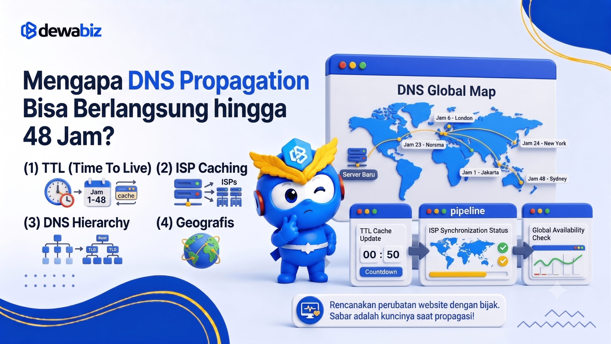 Mengapa DNS Propagation Bisa Berlangsung hingga 48 Jam?