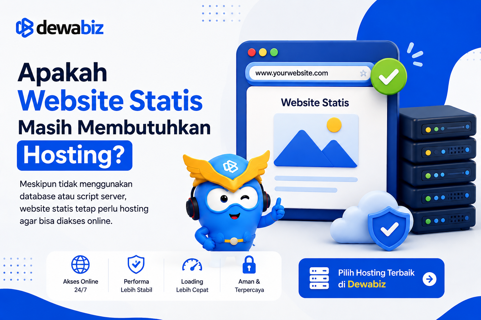 Apakah Website Statis Masih Membutuhkan Hosting?