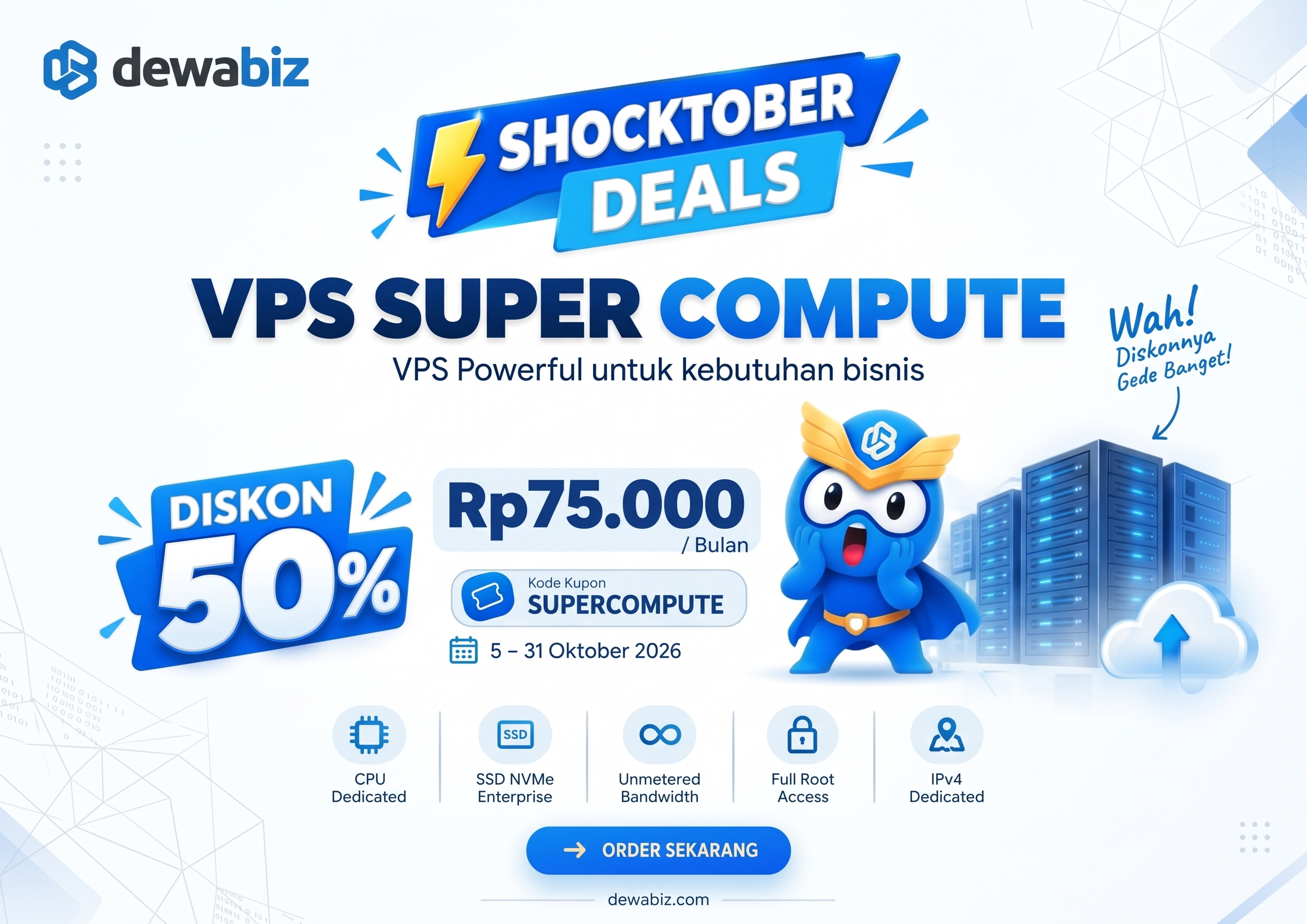 SHOCKTOBER DEALS VPS SUPER COMPUTE